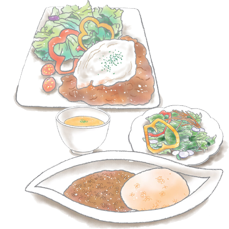 お食事